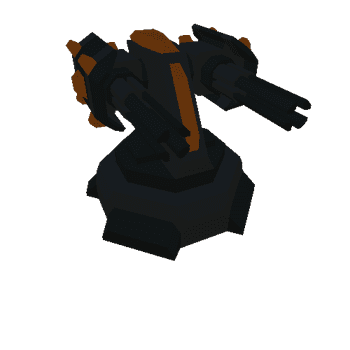 Large Dual Gatling Turret